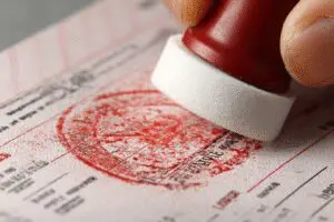 A hand erasing a 'void' stamp from a receipt, explaining how to get rid of a void on card transactions.