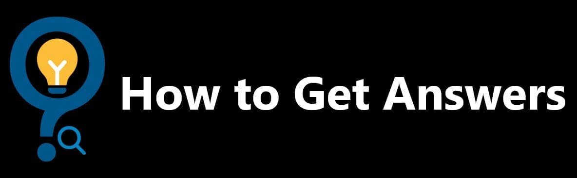 How to Get Answers: Articles on Getting Questions Solved