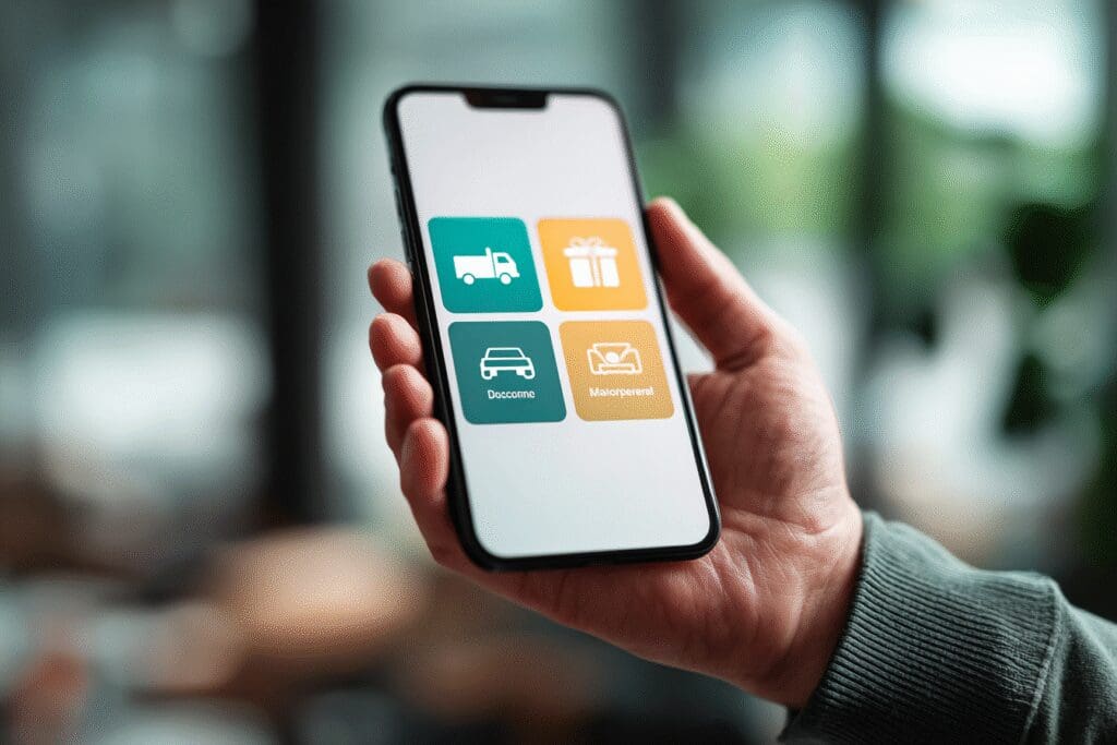 A phone screen with options for removal, answering the FAQ on how to get rid of a pool table